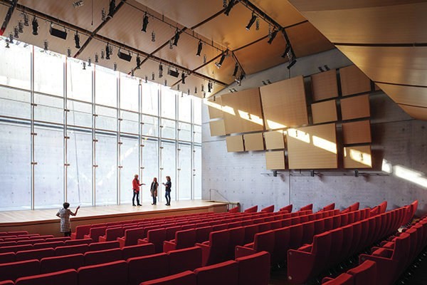 Kimbell Museum – Piano Auditorium Stage View