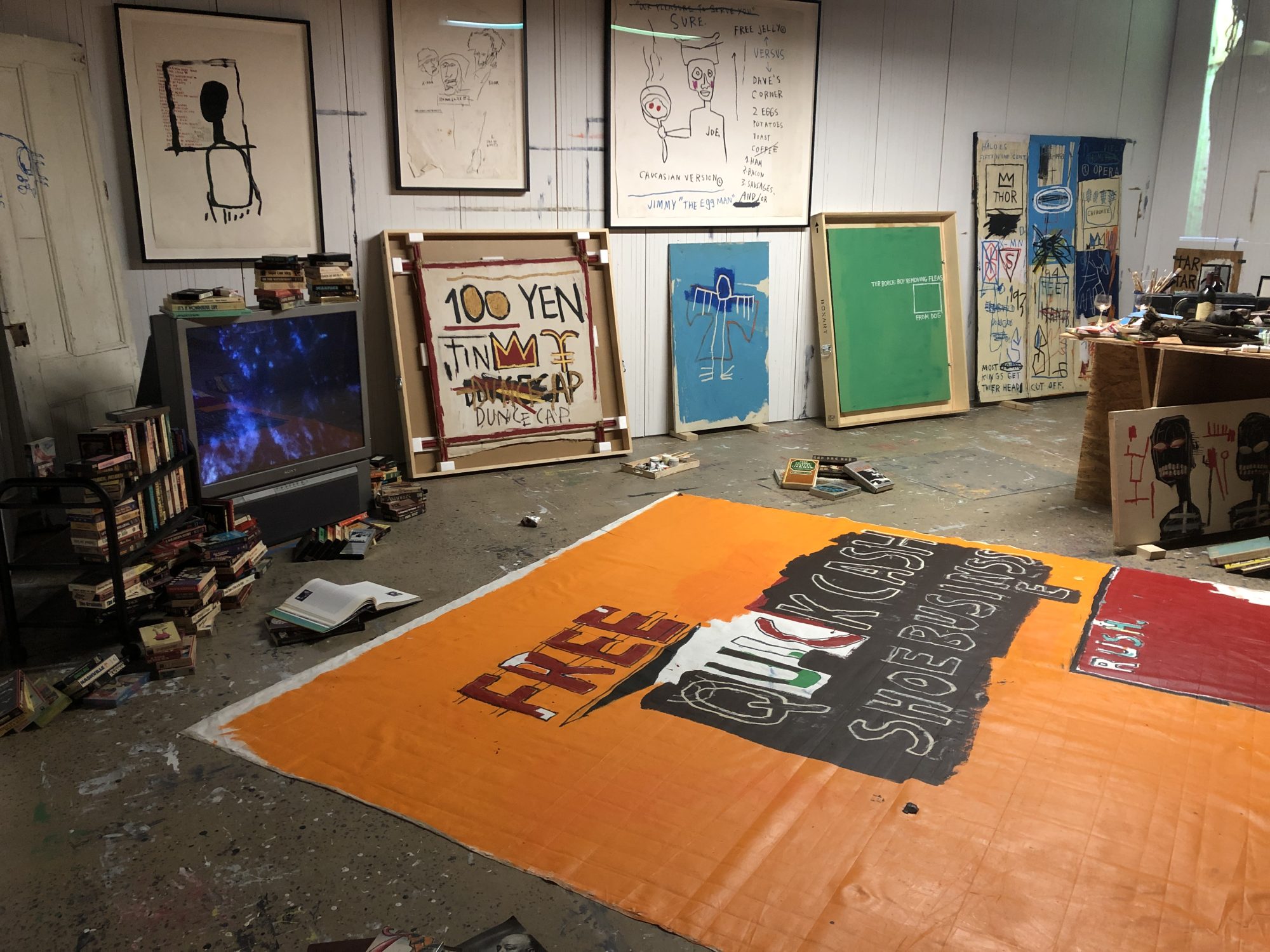 King Pleasure Exhibition – Jean Michel Basquiat – 8572